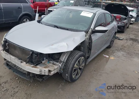 2016 Honda Civic Ex-T from USA, damaged, VIN 19XFC1F34GE031780